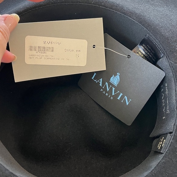 NWT Lanvin wool hat main image 9